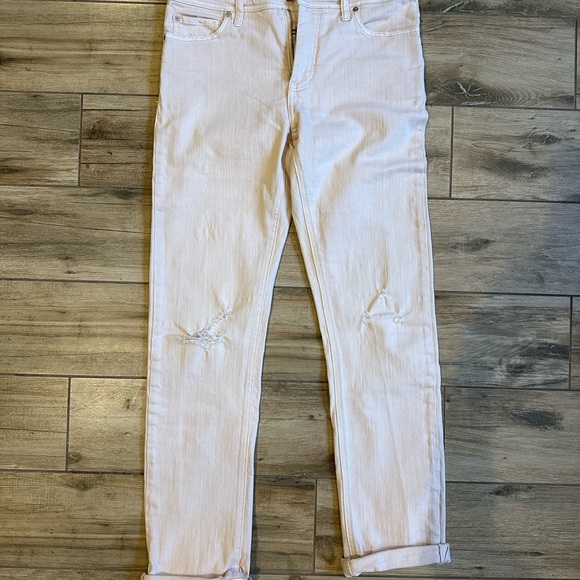 Anthropologie Pilcro distressed light pink jeans - Picture 2 of 5